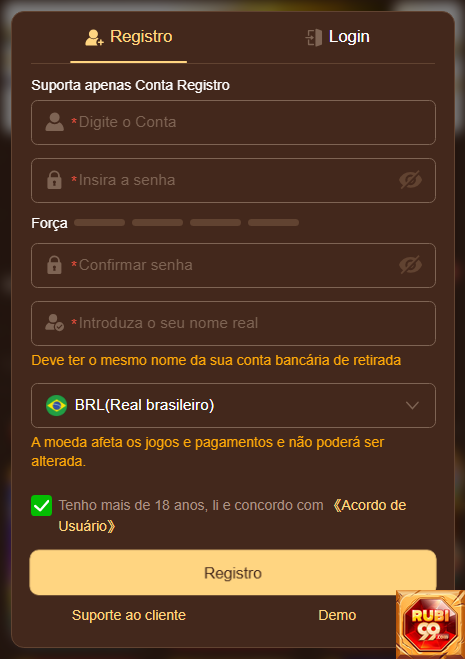 Recompensas VIP rubi99.com